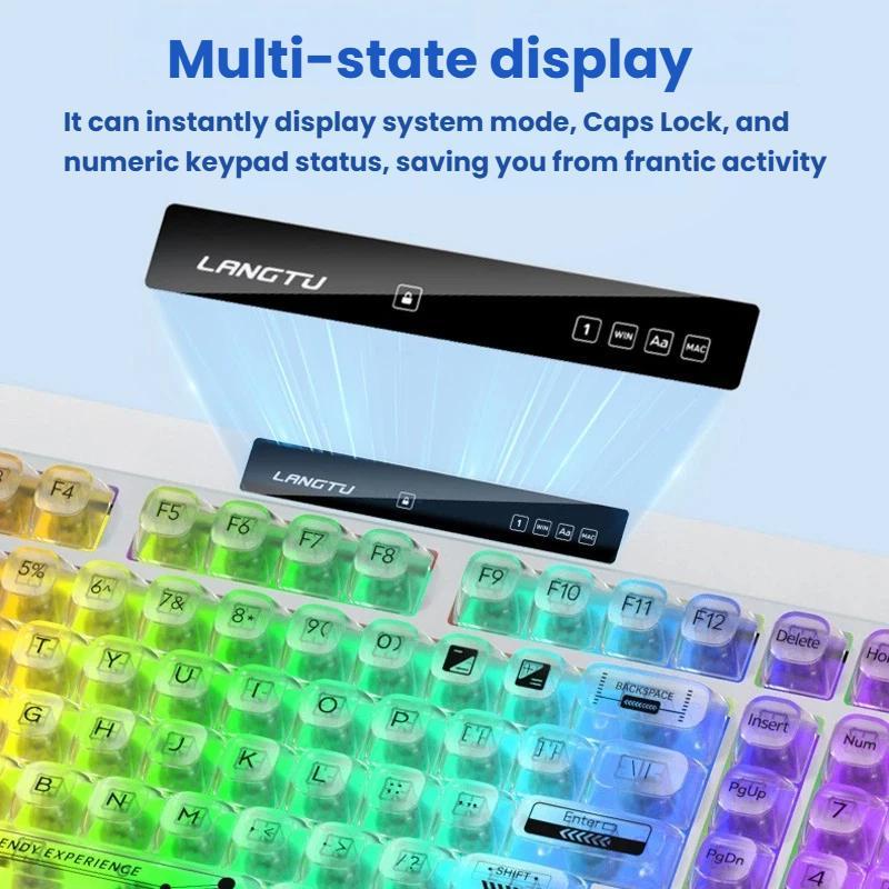 LANGTU-L102-Mechanical-1.5m-Wired-Gaming-Keyboard-With-RGB-Light(Glow-Rock)