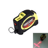 Laser-Level-with-Tape-Measure-Pro-(25-feet)-&-Belt-Clip-/-Can-be-Attached-to-Tripod(Yellow)