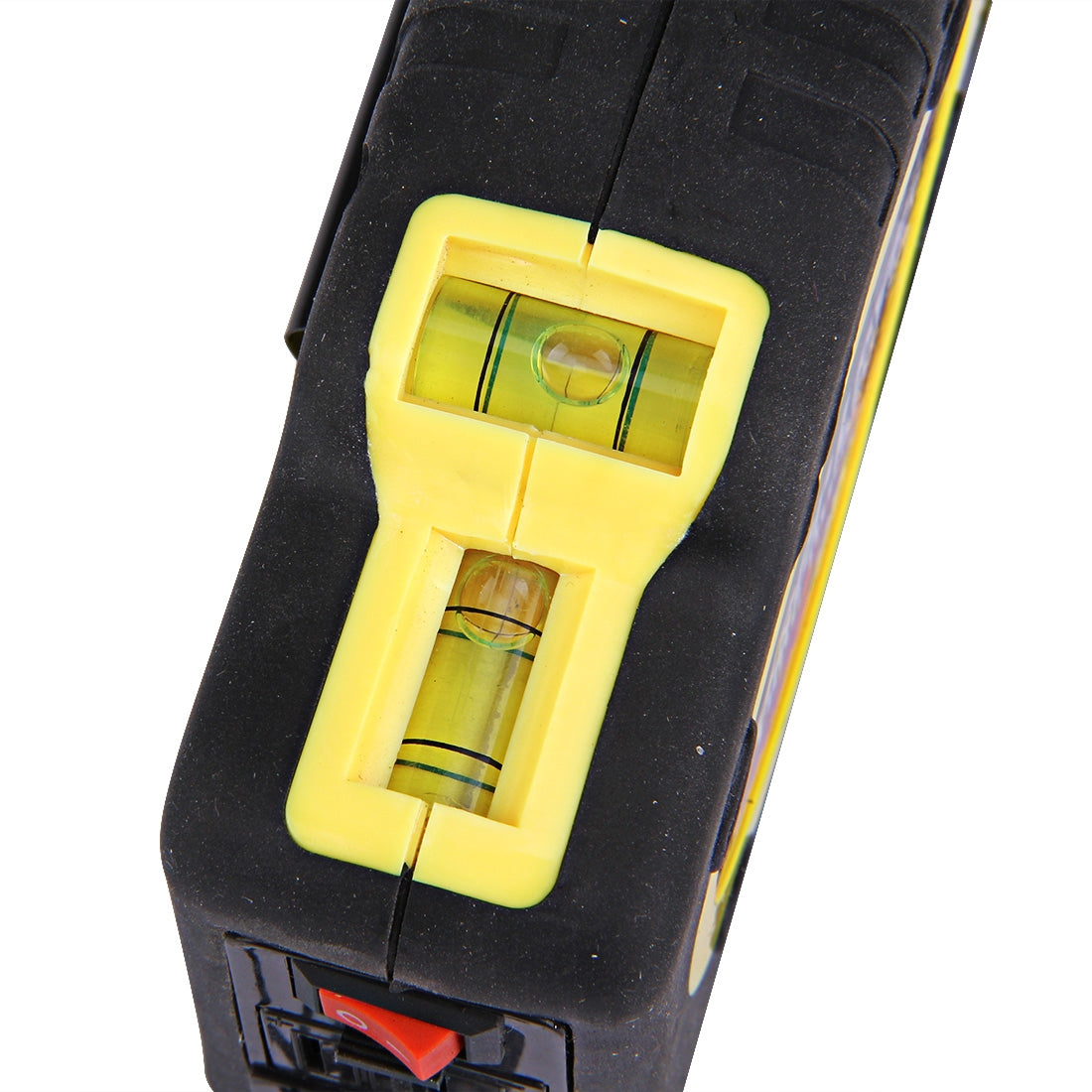 Laser-Level-with-Tape-Measure-Pro-(25-feet)-&-Belt-Clip-/-Can-be-Attached-to-Tripod(Yellow)