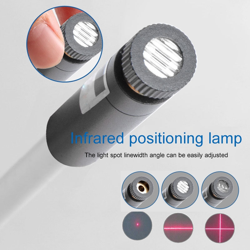 Laser-Positioning-Light-with-Holder,-EU-Plug,-Style:100wm-Cross(Red-Light)