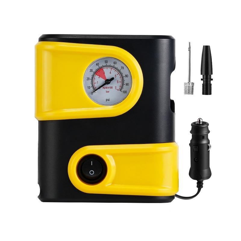 LD-1610-Car-Portable-Smart-Electric-mini-Air-Pump(Yellow)