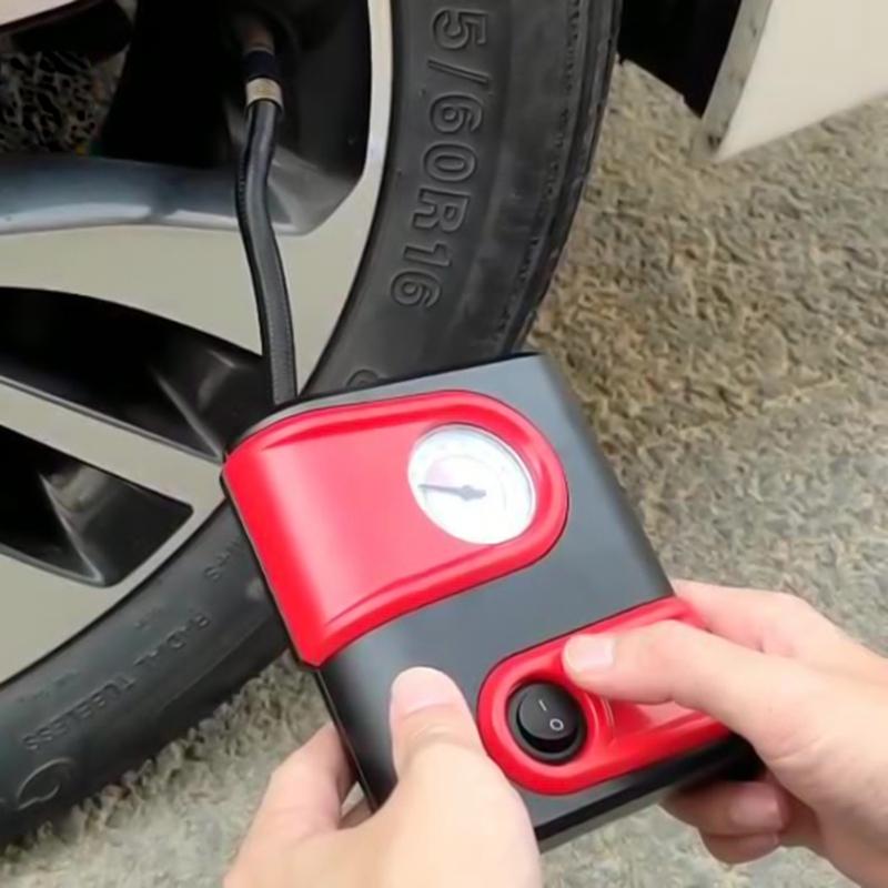 LD-1610-Car-Portable-Smart-Electric-mini-Air-Pump(Yellow)