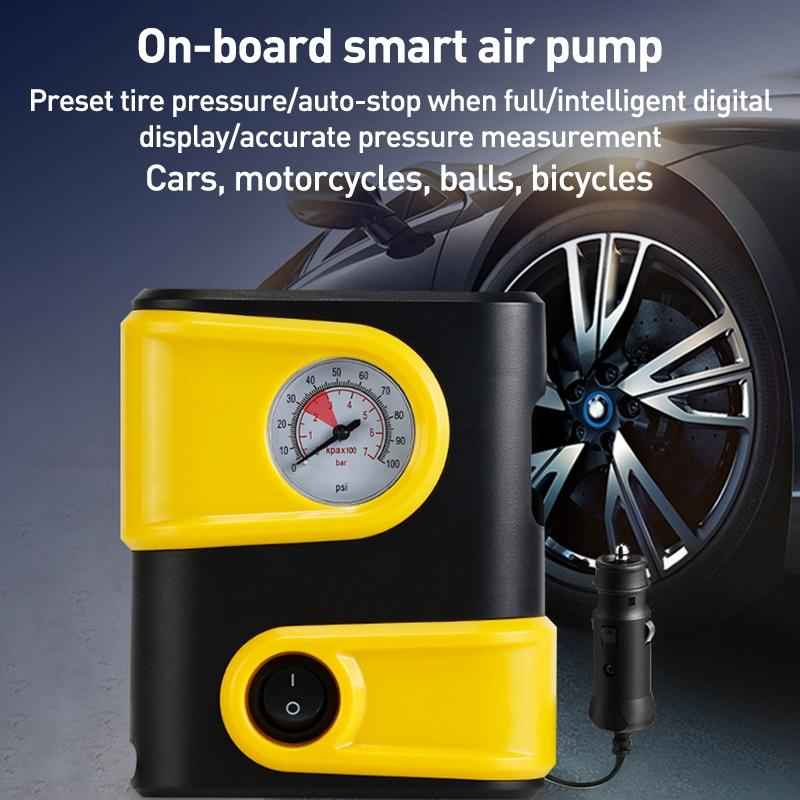 LD-1610-Car-Portable-Smart-Electric-mini-Air-Pump(Red)