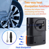 LD-1610-Car-Portable-Smart-Electric-mini-Air-Pump(Red)