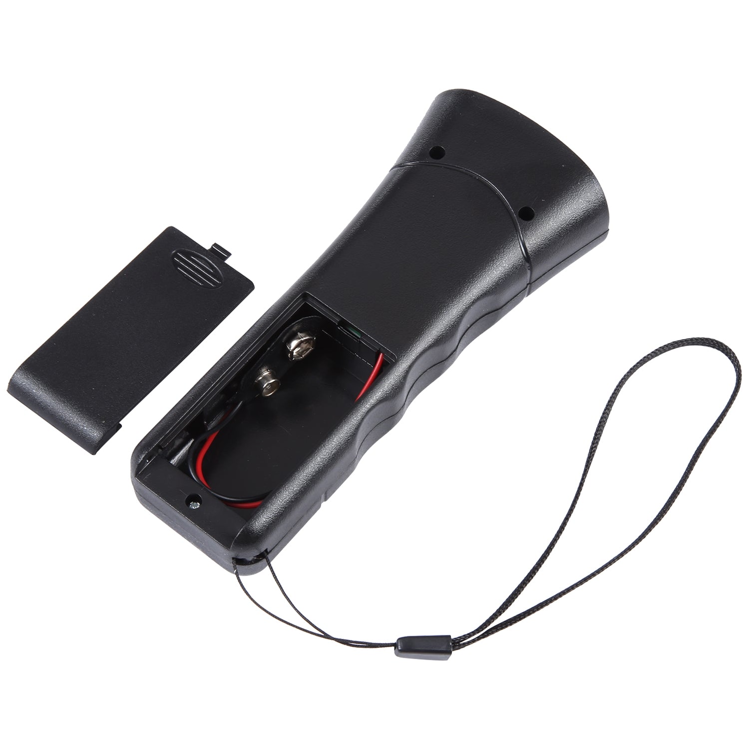 LED-Flashlight-Ultrasonic-Dog-Repeller-Portable-Dog-Trainer,-Colour:-Double-black(Colorful-Package)