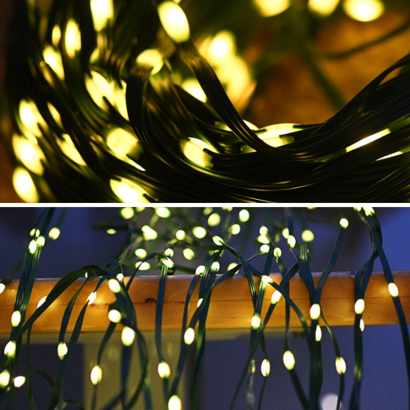LED-Llight-String-Outdoor-Waterproof-Christmas-Holiday-Garden-Decoration,-Length:-30m-300-Light(Warm-Light-USB)
