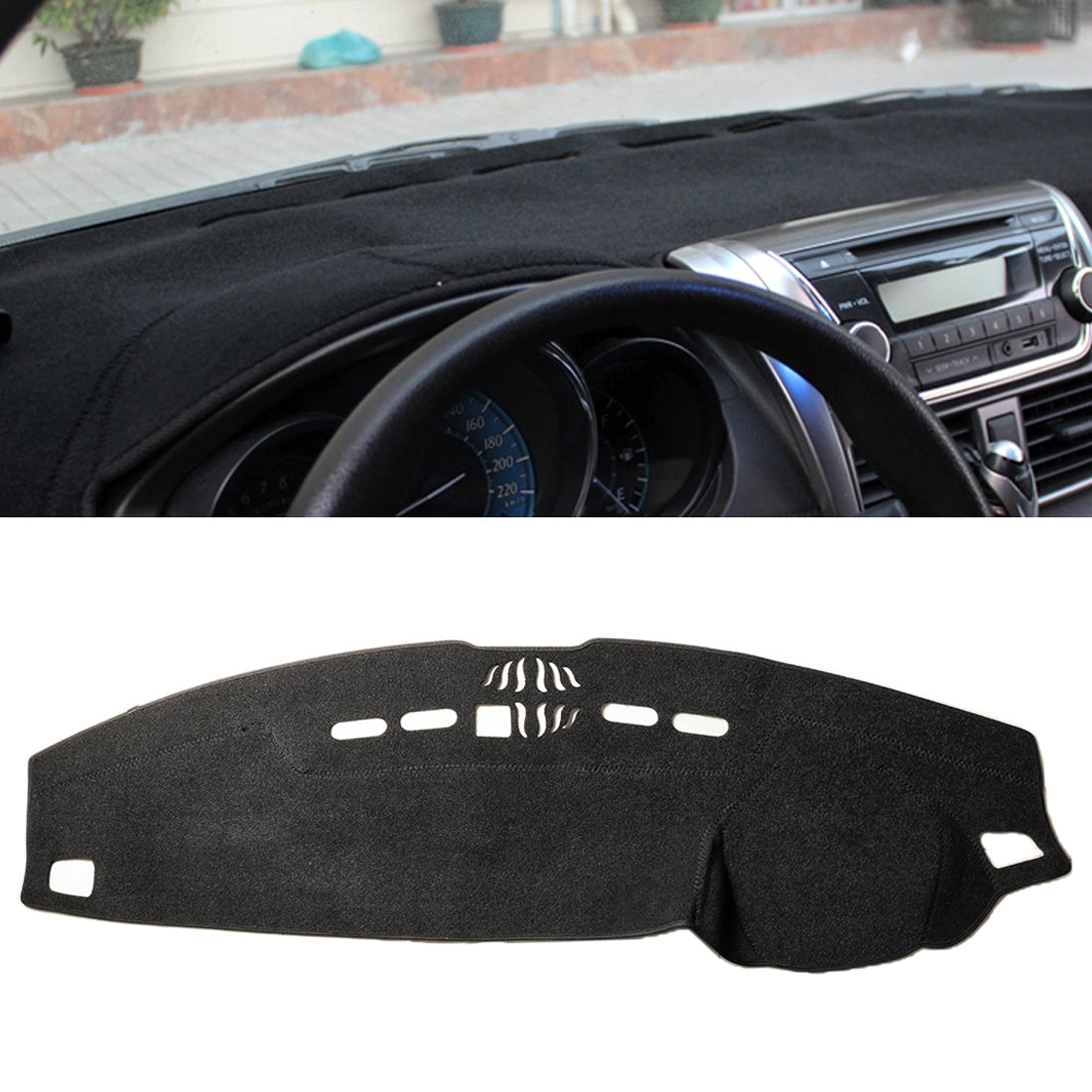 Left-hand-Drive-Dark-Mat-Car-Dashboard-Cover-Car-Light-Pad-Instrument-Panel-Sunscreen-Car-Mats-for-Land-Rover-Discovery-4,-Please-note-the-model-and-year(Black)