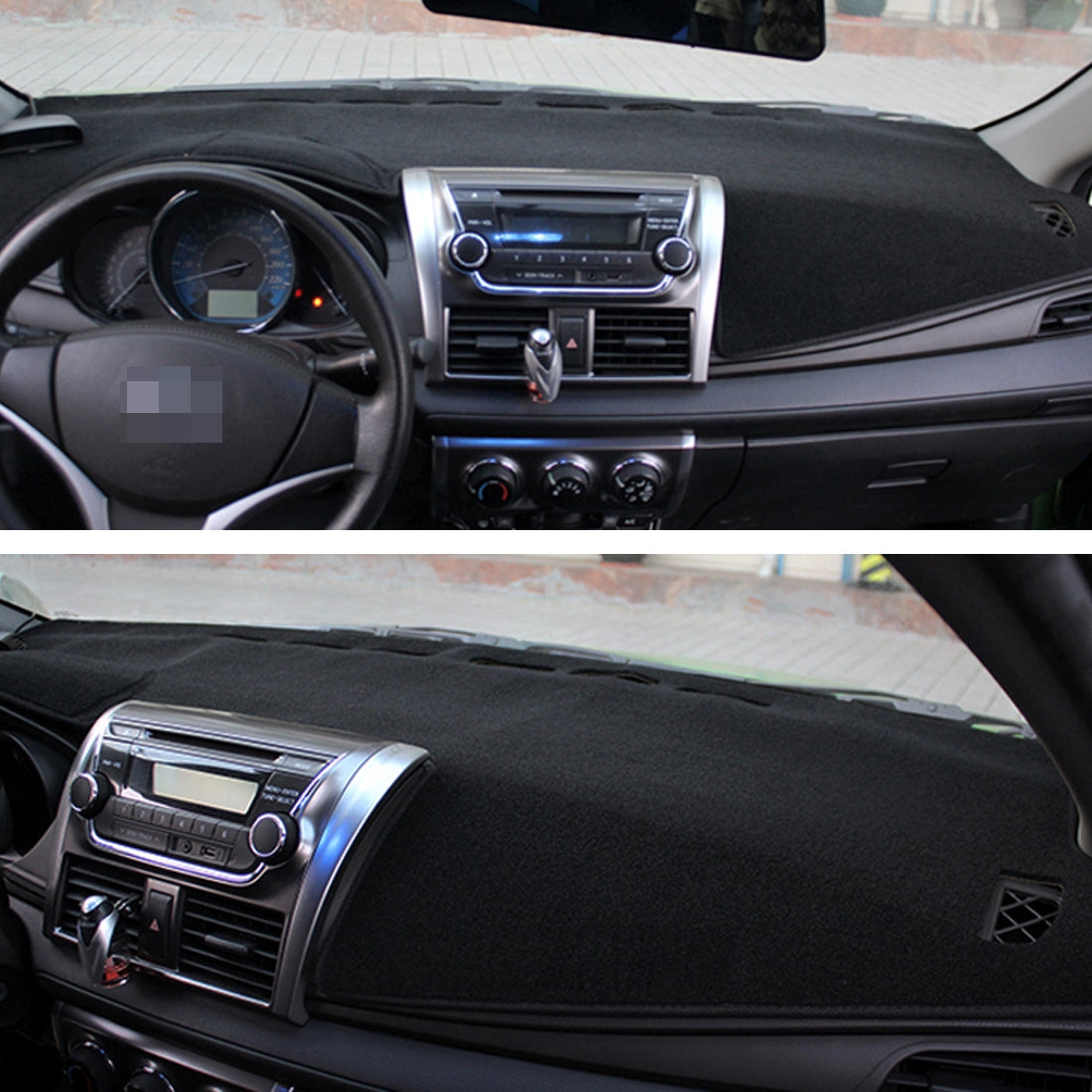 Left-hand-Drive-Dark-Mat-Car-Dashboard-Cover-Car-Light-Pad-Instrument-Panel-Sunscreen-Car-Mats-for-Land-Rover-Discovery-4,-Please-note-the-model-and-year(Black)