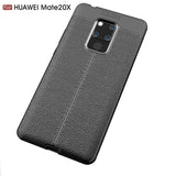 Litchi-Texture-TPU-Shockproof-Case-for-Huawei-Mate-20-X-(Black)