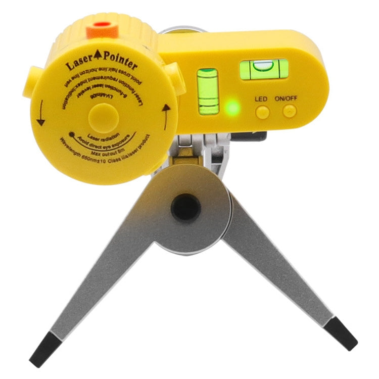 LV-06-8-Function-Laser-Level-Leveler-with-Tripod(Yellow)