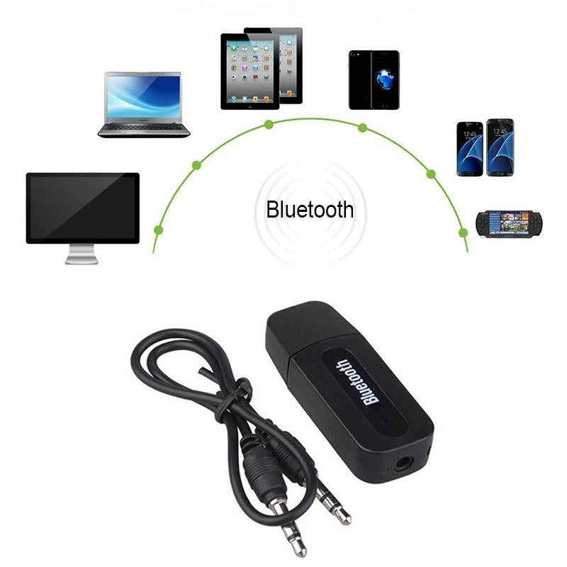 M1-Bluetooth-Audio-Transmitter-Receiver-Adapter-Portable-Audio-Player(Black)