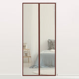 Magnetic-Door-Curtain-Mosquito-proof-Screen-Door-Curtain,-Size:190x100cm(Coffee)