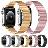 Magnetic-Steel-Watch-Band-For-Apple-Watch-Ultra-49mm&Watch-Ultra-2-49mm-/-Series-9&8&7-45mm-/-SE-3&SE-2&6&SE&5&4-44mm-/-3&2&1-42mm(Silver)