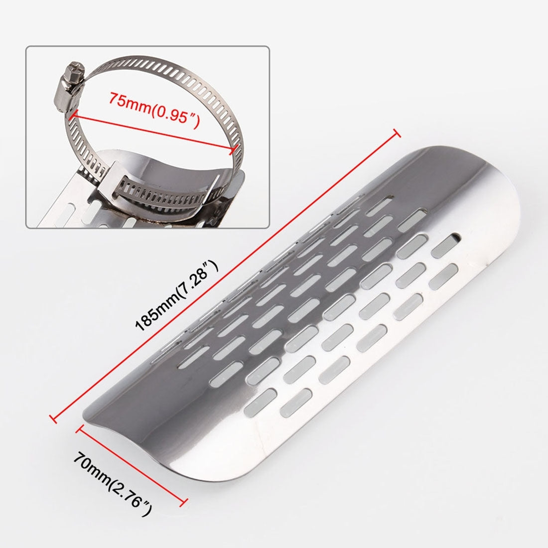 MB-EX014-S-Motorcycle-Modification-Accessories-Iron-75mm-Exhaust-Pipe-Heat-Shield-for-Kawasaki