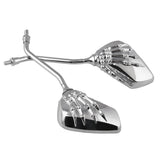 MB-MR011-Motorcycle-Modified-Universal-ABS-Skeleton-Hand-Rear-View-Mirror-Set