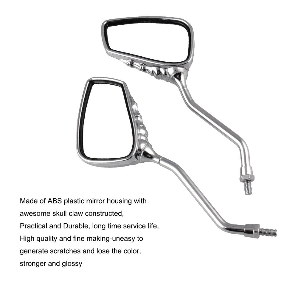 MB-MR011-Motorcycle-Modified-Universal-ABS-Skeleton-Hand-Rear-View-Mirror-Set