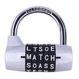 Medium-5-Digit-Alphabet-Wheel-Combination-Lock-Closet-Door-Padlock(Silver)