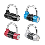 Medium-5-Digit-Alphabet-Wheel-Combination-Lock-Closet-Door-Padlock(Blue)