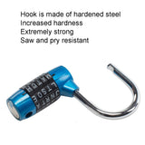 Medium-5-Digit-Alphabet-Wheel-Combination-Lock-Closet-Door-Padlock(Blue)