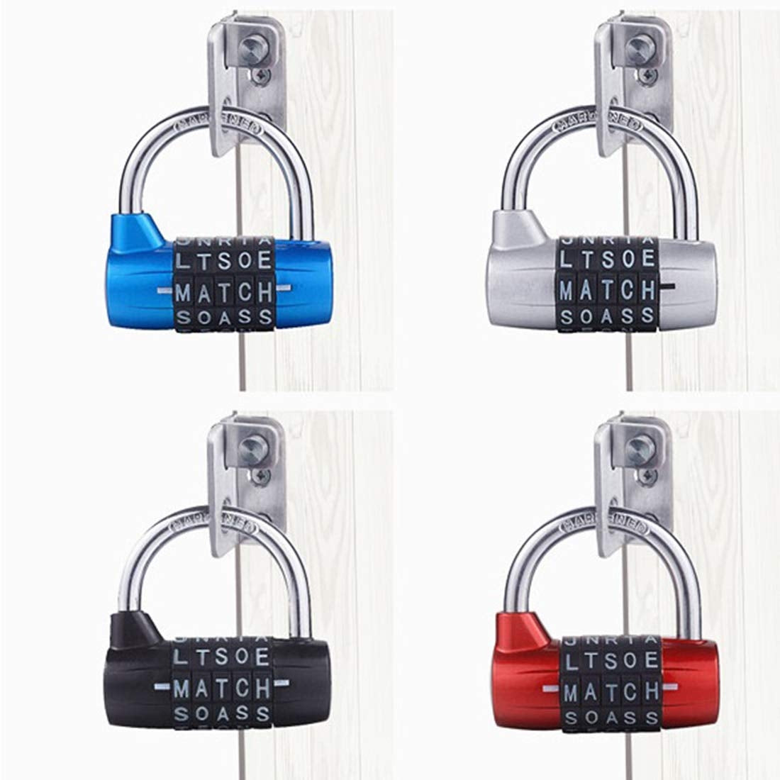 Medium-5-Digit-Alphabet-Wheel-Combination-Lock-Closet-Door-Padlock(Blue)