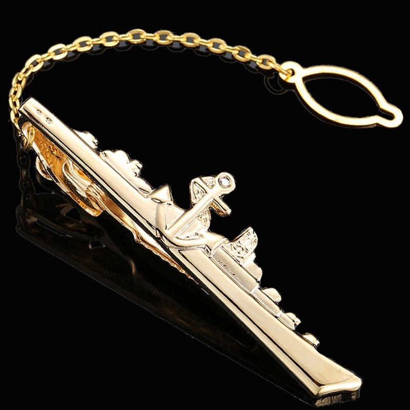 Men-Business-Formal-Wedding-Tie-Clips,-Color:-Gold-Ship