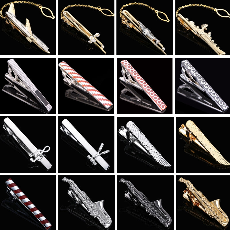 Men-Business-Formal-Wedding-Tie-Clips,-Color:-Gold-Ship