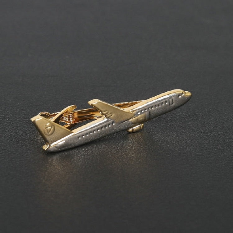 Men-Signature-Metal-Tie-Clip-Clothing-Accessories(Silver-Warship)