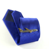 Men-Signature-Metal-Tie-Clip-Clothing-Accessories(Golden-Plane)