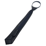 Mens-And-Ladies-Small-Zipper-Tie-Arrow-Shaped-Short-Narrow-Tie,-Style:-Mens