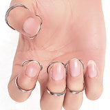Metal-Spring-Ring-Pick-for-Guitar(Silver)