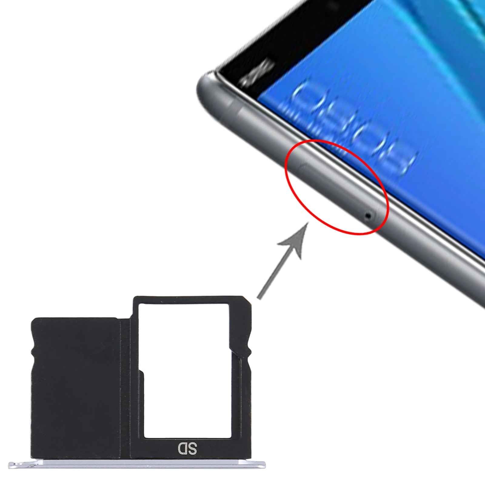 Micro-SD-Card-Tray-for-Huawei-MediaPad-M5-lite-10.1-(Silver)