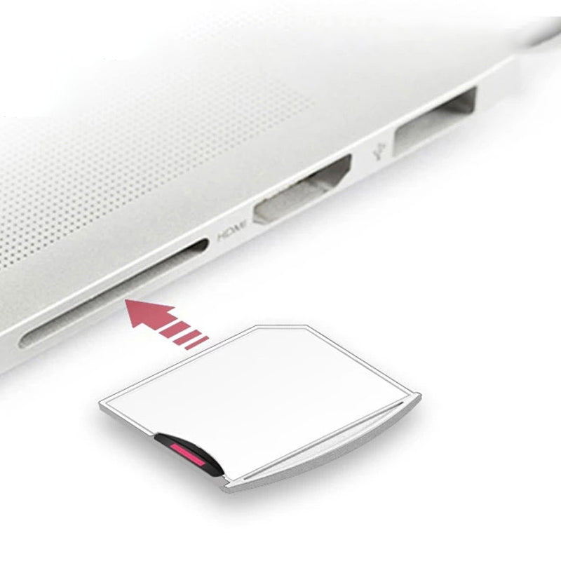 Micro-SD-/-TF-Card-to-SD-Adapter-for-MacBook-Air-/-Pro,-Support-up-to-512GB-(White)