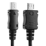 Micro-USB-Male-to-Mini-5-pin-USB-Coiled-Cable-/-Spring-Cable,-Length:-20cm-(can-be-extended-up-to-75cm)