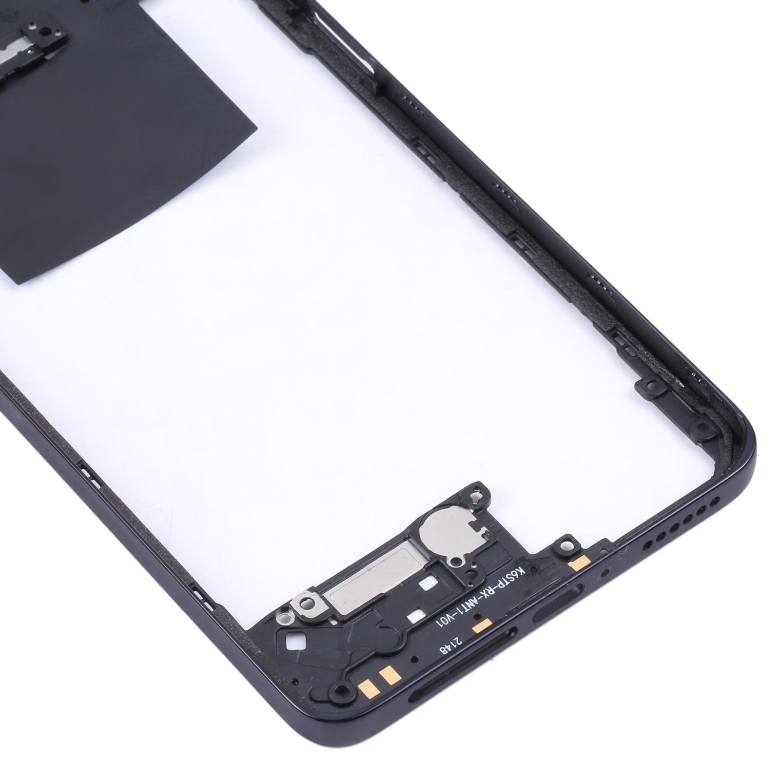 Middle-Frame-Bezel-Plate-for-Xiaomi-Poco-X4-Pro-5G/Redmi-Note-11E-Pro(Black)