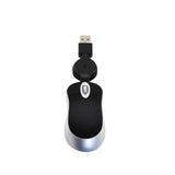 Mini-Computer-Mouse-Retractable-USB-Cable-Optical-Ergonomic1600-DPI-Portable-Small-Mice-for-Laptop(Black)