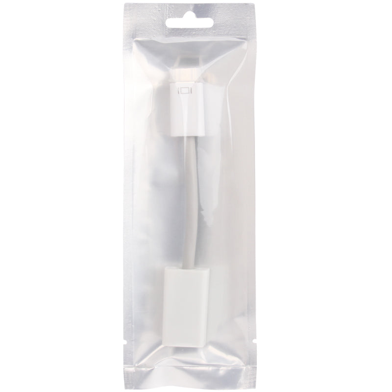 Mini-DVI-TO-HDMI-19Pin-Female-Adapter-for-Macbook-Pro(White)