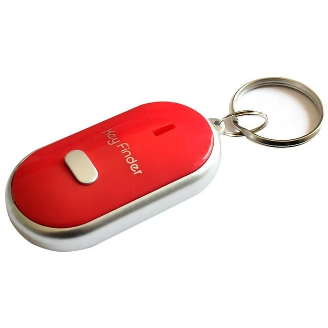 Whistle-Key-Finder-with-LED-and-Remote-Locator-Red