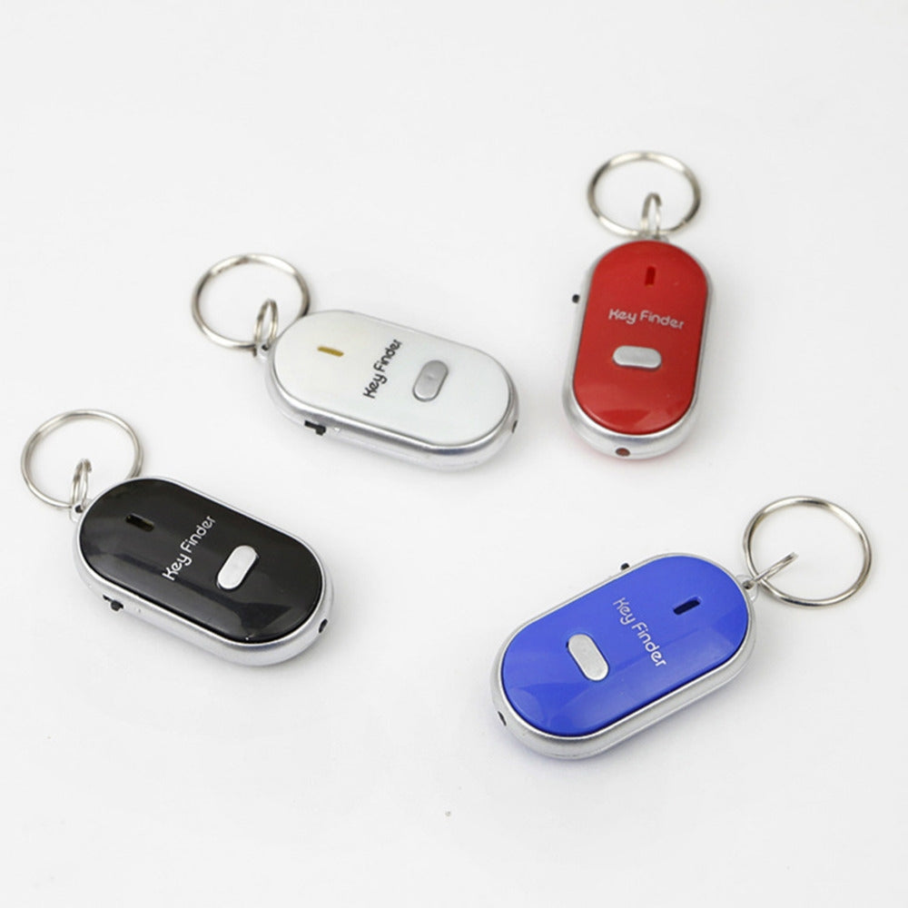 Whistle-Key-Finder-with-LED-and-Remote-Locator-Red