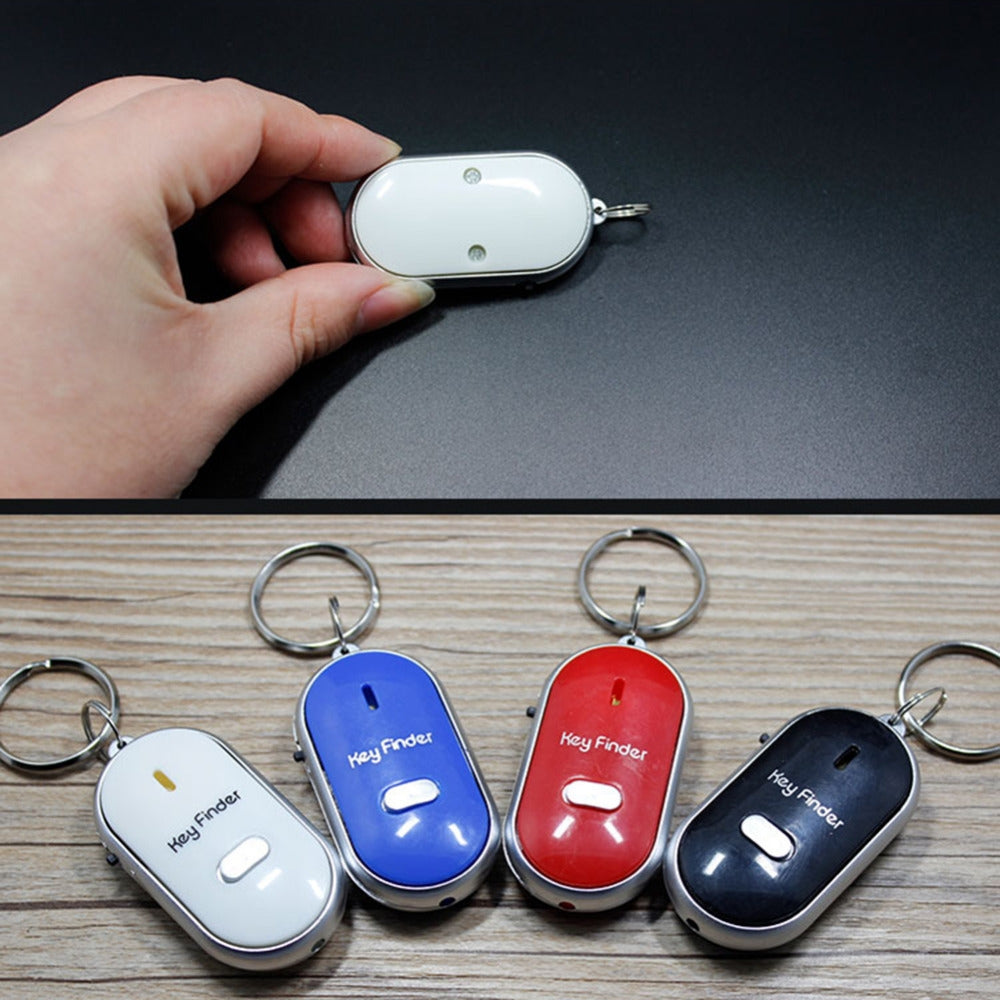 Whistle-Key-Finder-with-LED-and-Remote-Locator-Red