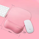MONTIAN-MF-01-Oval-Slow-Rebound-Memory-Cotton-Soft-Bracer-Mouse-Pad(Grey)