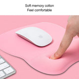MONTIAN-MF-01-Oval-Slow-Rebound-Memory-Cotton-Soft-Bracer-Mouse-Pad(Grey)