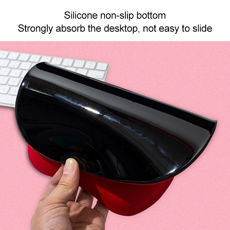 MONTIAN-MF-01-Oval-Slow-Rebound-Memory-Cotton-Soft-Bracer-Mouse-Pad(Grey)