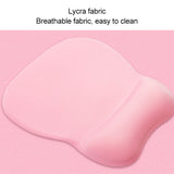 MONTIAN-MF-01-Oval-Slow-Rebound-Memory-Cotton-Soft-Bracer-Mouse-Pad(Grey)