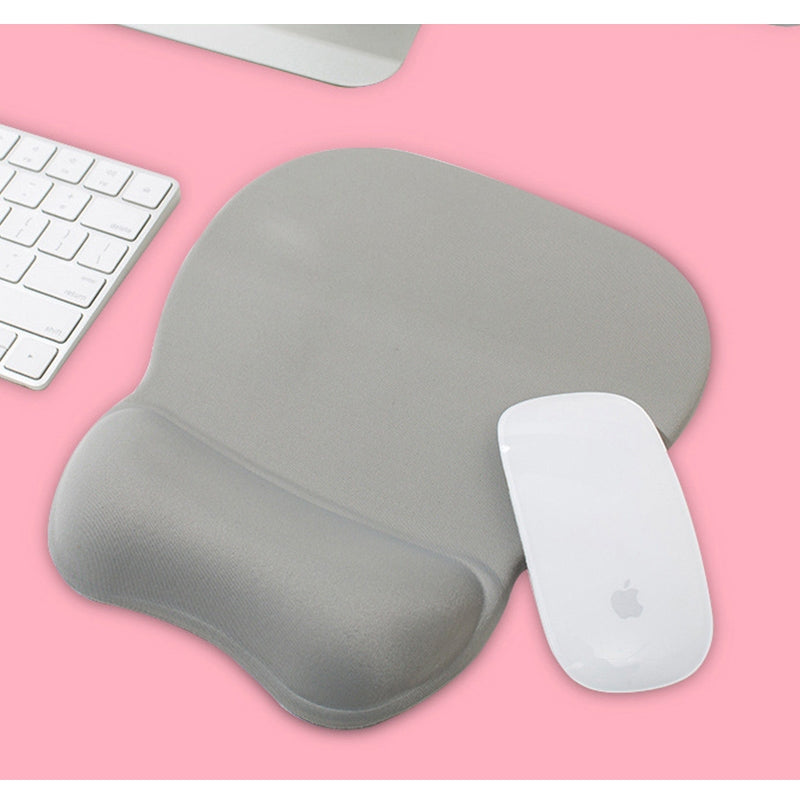 MONTIAN-MF-01-Oval-Slow-Rebound-Memory-Cotton-Soft-Bracer-Mouse-Pad(Grey)