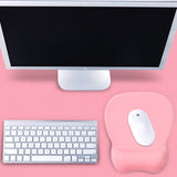 MONTIAN-MF-01-Oval-Slow-Rebound-Memory-Cotton-Soft-Bracer-Mouse-Pad(Grey)