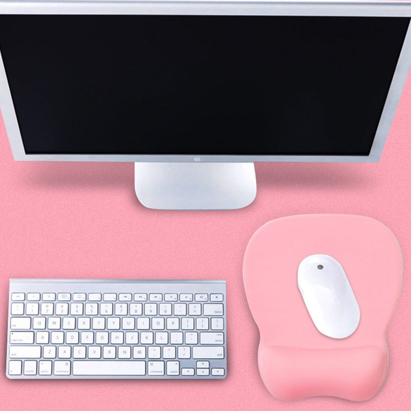 MONTIAN-MF-01-Oval-Slow-Rebound-Memory-Cotton-Soft-Bracer-Mouse-Pad(Grey)