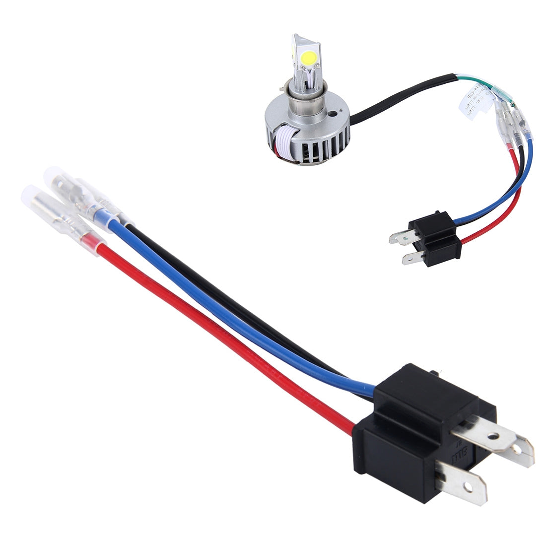 Motorcycle-H4-LED-Headlight-Conversion-Connector-Cable