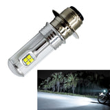 Motorcycle-Headlights-750LM-6000K-White-H6M/P15D-40W-8-LED-Bulbs,-DC-12-24V