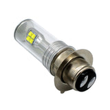 Motorcycle-Headlights-750LM-6000K-White-H6M/P15D-40W-8-LED-Bulbs,-DC-12-24V