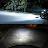 Motorcycle-Headlights-750LM-6000K-White-H6M/P15D-40W-8-LED-Bulbs,-DC-12-24V